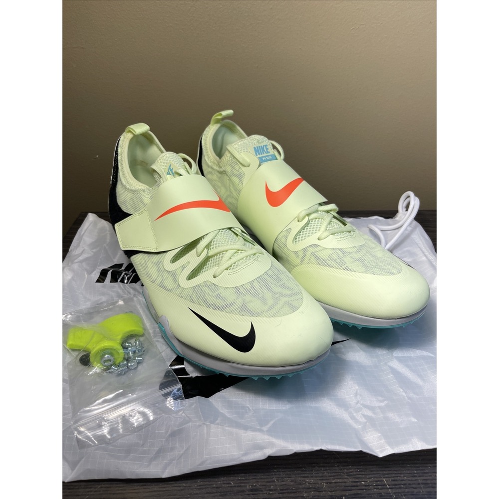 Nike Pole Vault Elite Track Field Shoes Spikes Volt AA1204-700 Men's Size 15